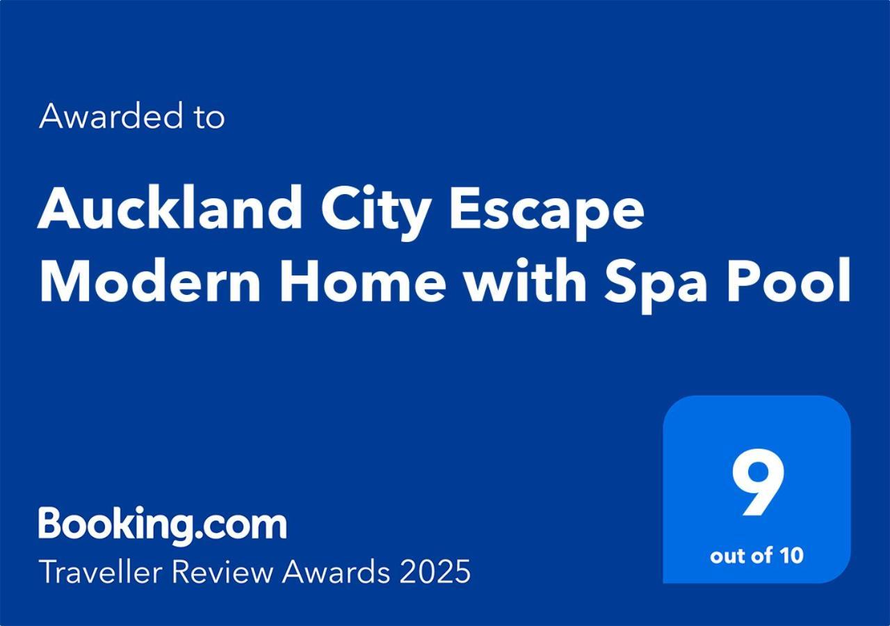 Auckland City Escape Modern Home With Spa Pool Esterno foto